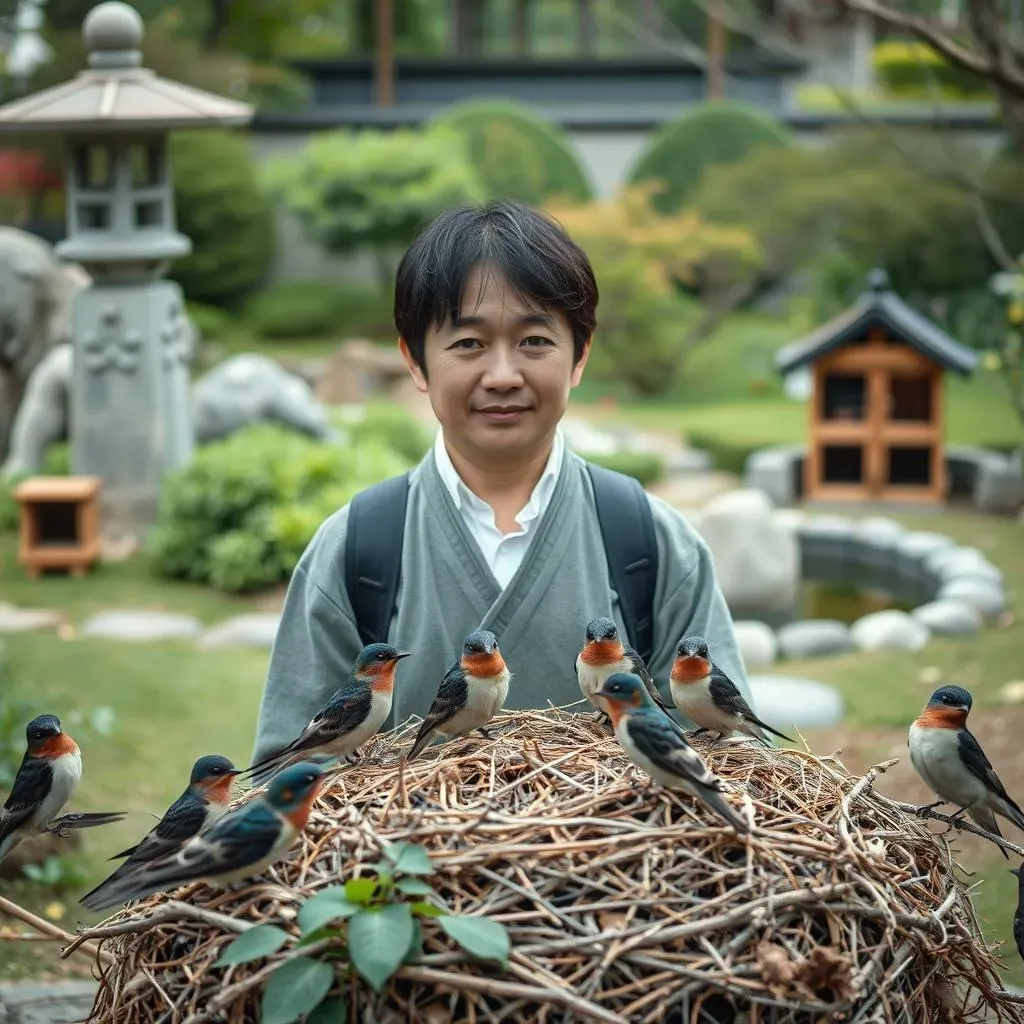 ツバメの巣対策方法