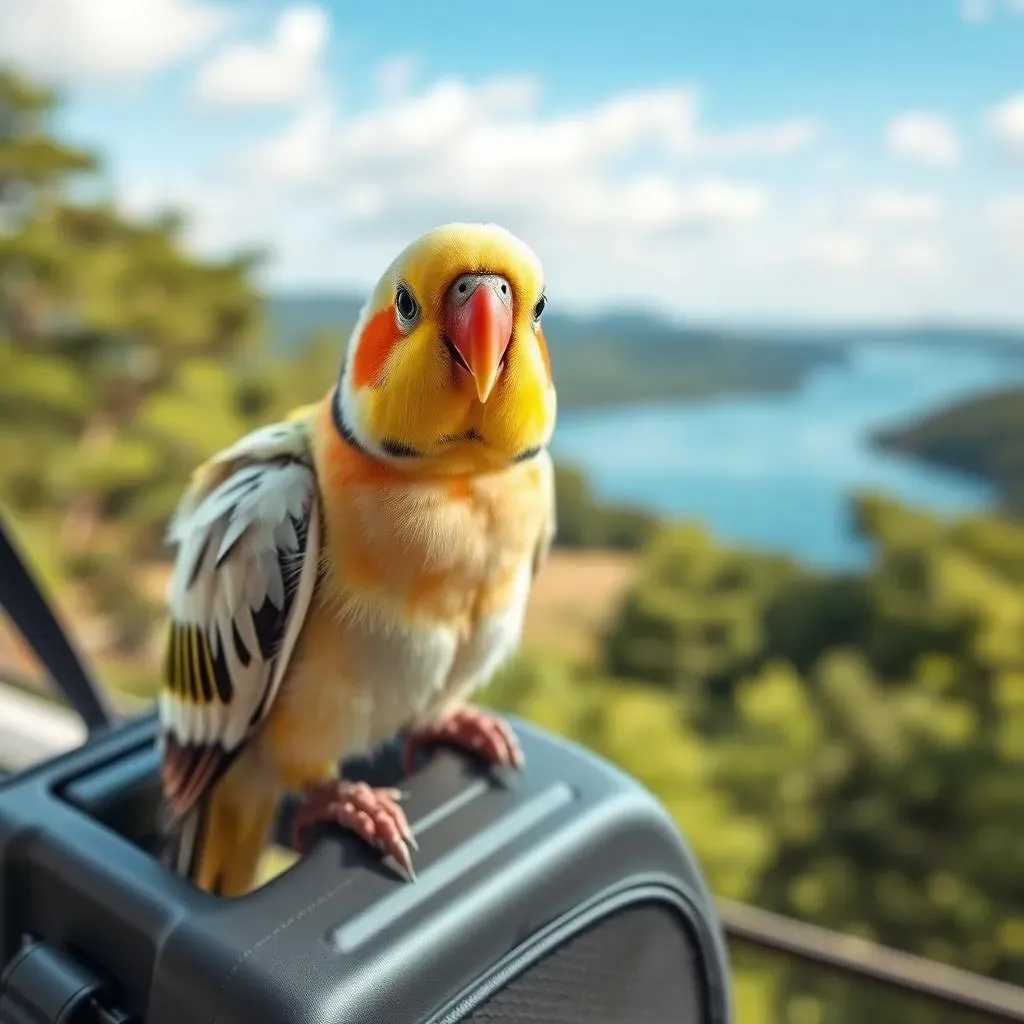 旅行中の鳥のケア：移動、宿泊、環境への配慮