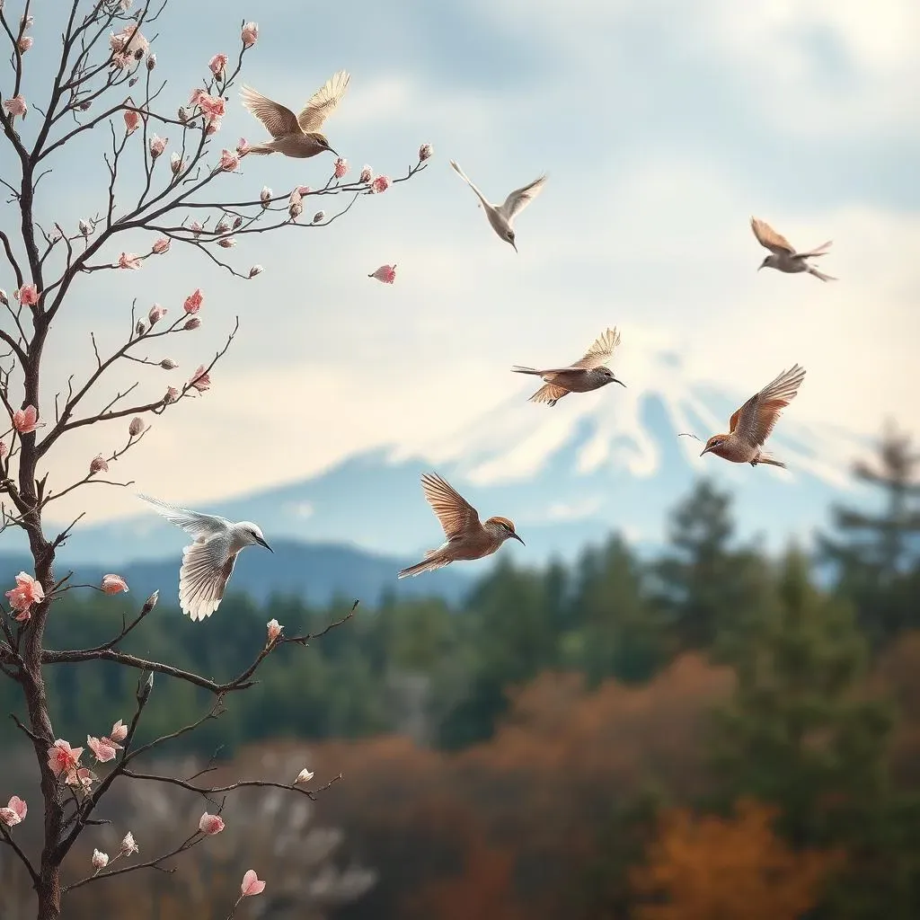 日本の渡り鳥の鳴き声が伝える季節の移ろい