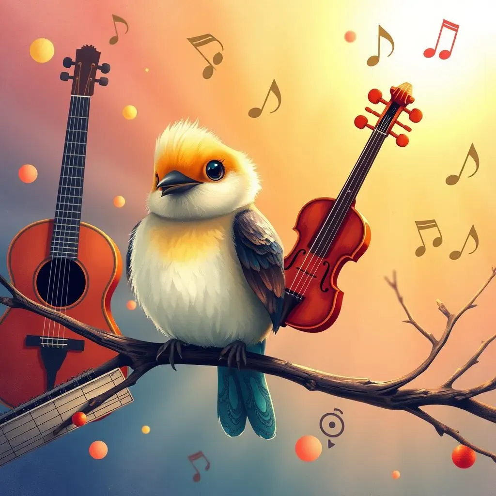 鳥がテーマの音楽を楽しむ
