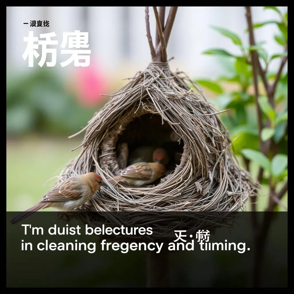 鳥のフン掃除の頻度とタイミングの重要性