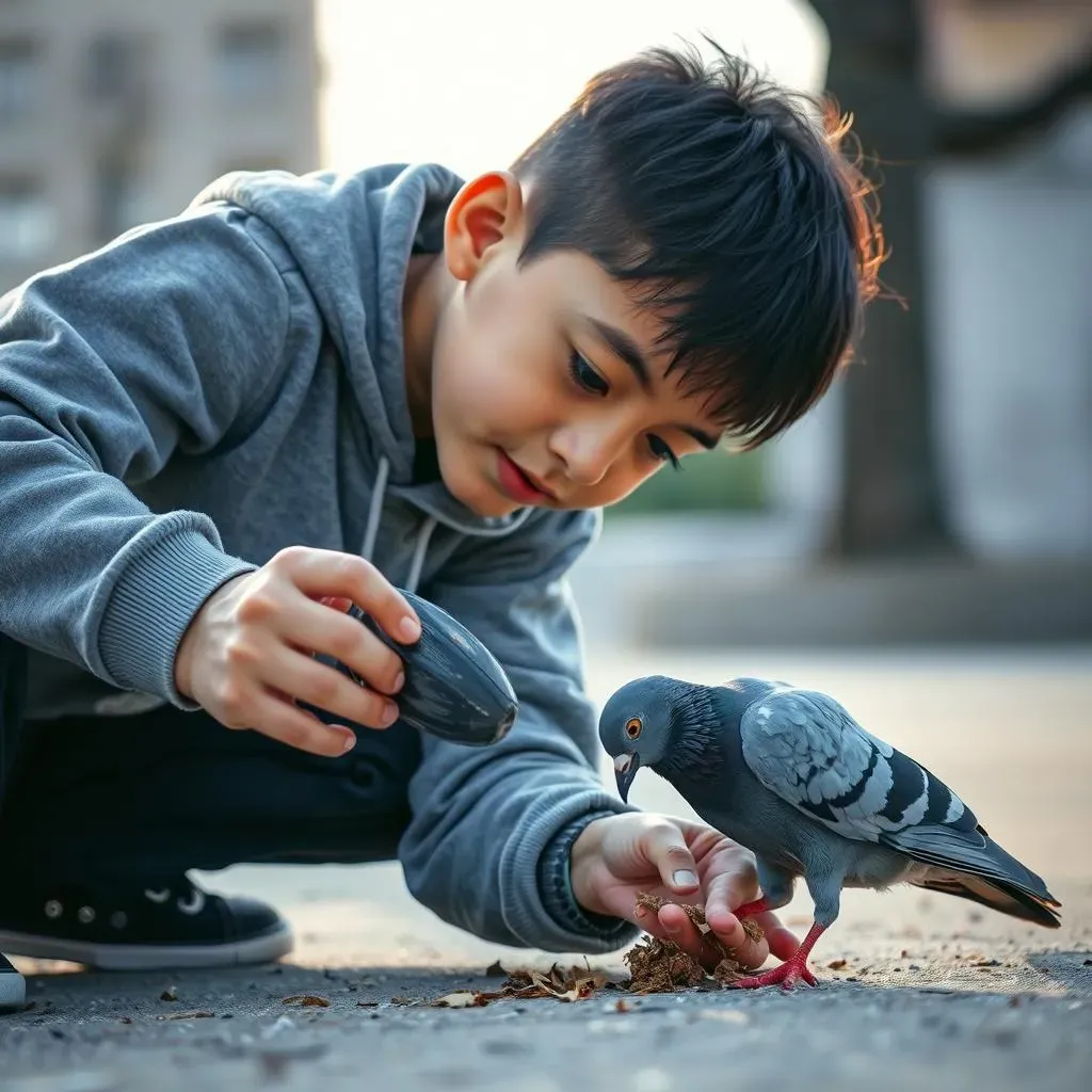 鳩のフン掃除の重要性と乾燥したフンへの対処法