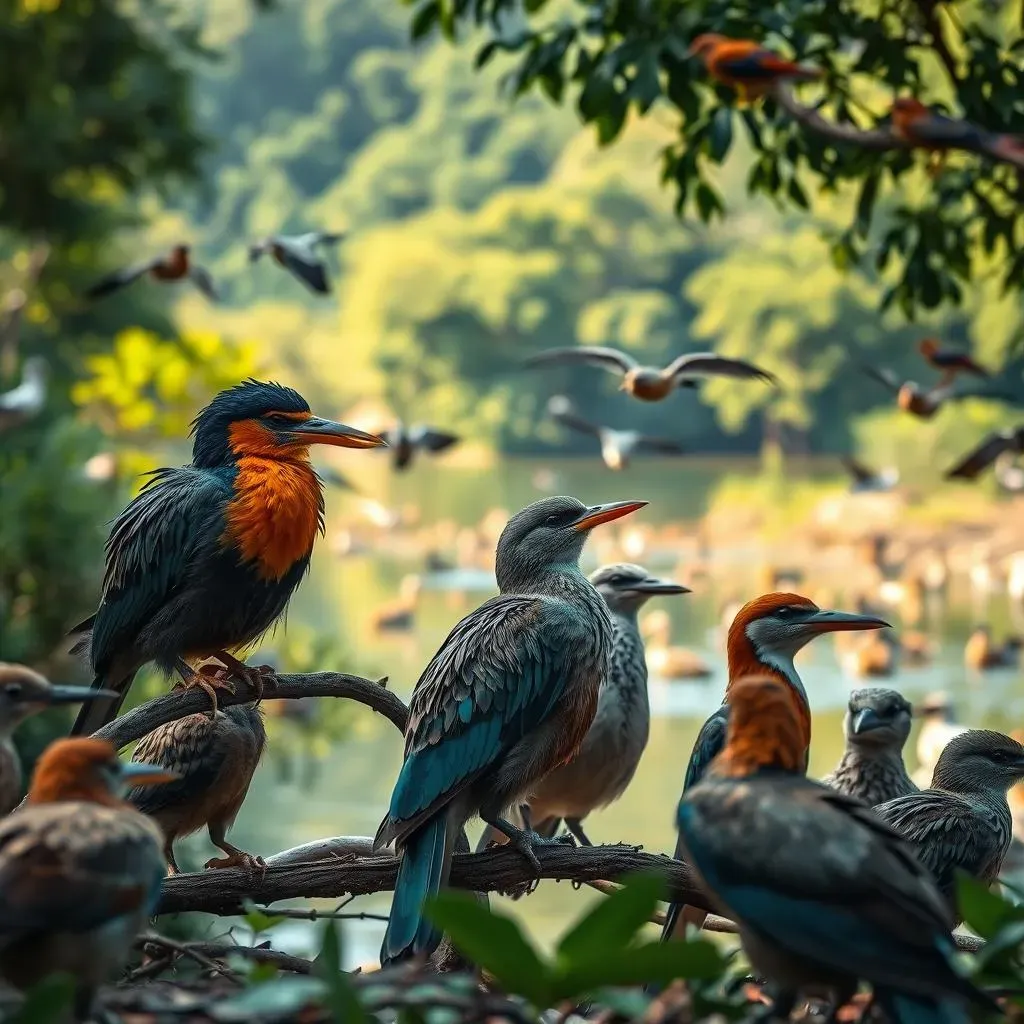 驚異！鳥の多い自然保護区：アトランタの自然を満喫