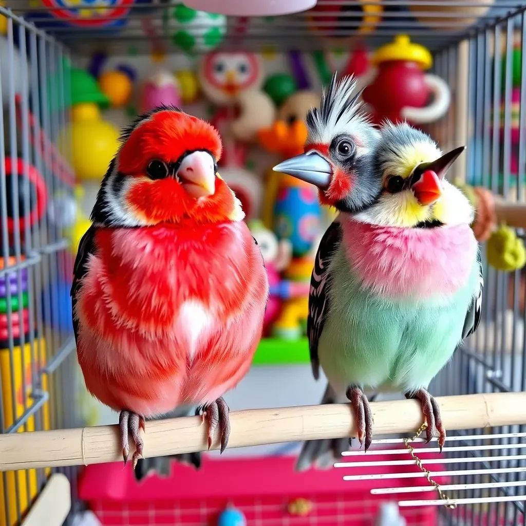 鳴き声、お世話、費用：オカメインコとコザクラインコ、飼育のリアル