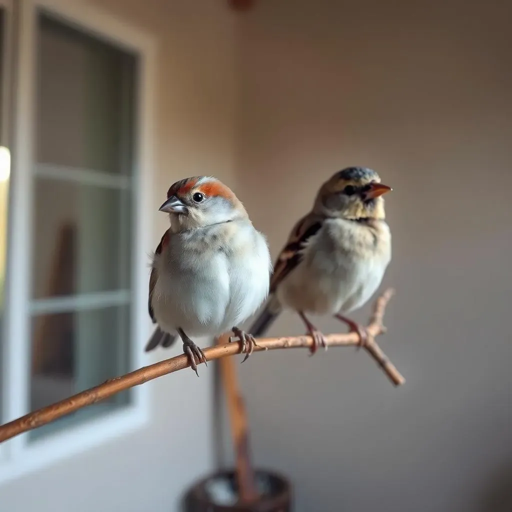 鳴き声と糞の違い：文鳥とセキセイインコ